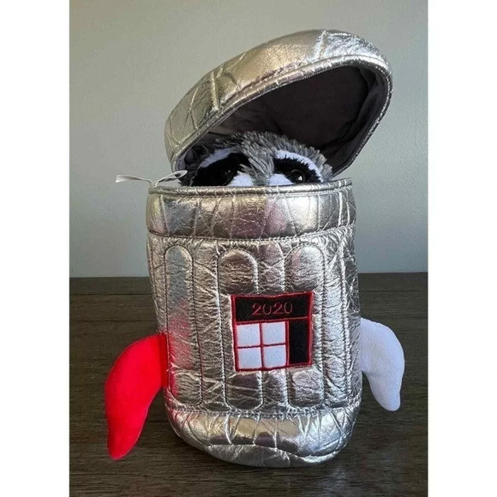 Rocket City Trash Panda Sprocket Mascot with Trash Can Plush